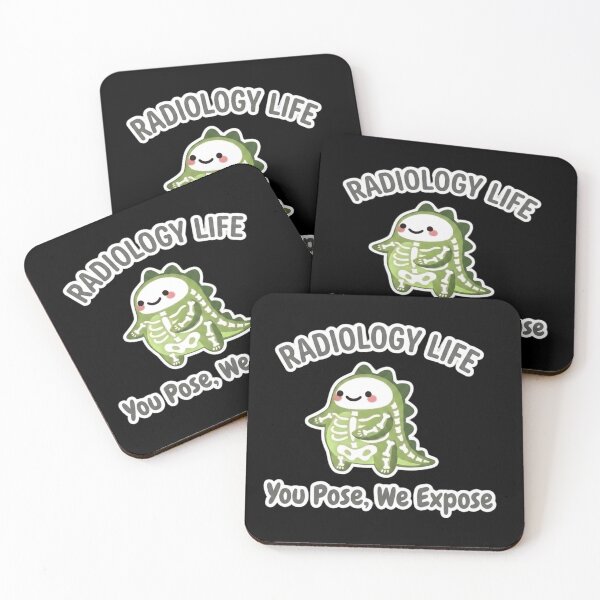 Item preview, Cute Radiology Life Skeleton Dinosaur - You Pose We Expose xray tech and Rad Tech gift designed and sold by medoutfits.