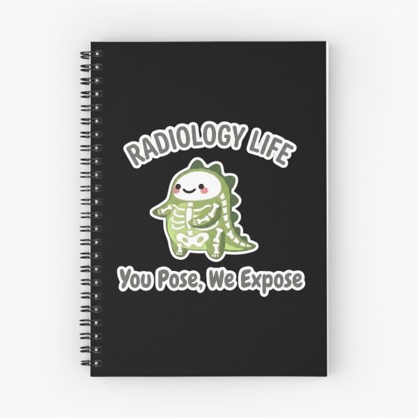 Item preview, Cute Radiology Life Skeleton Dinosaur - You Pose We Expose xray tech and Rad Tech gift designed and sold by medoutfits.