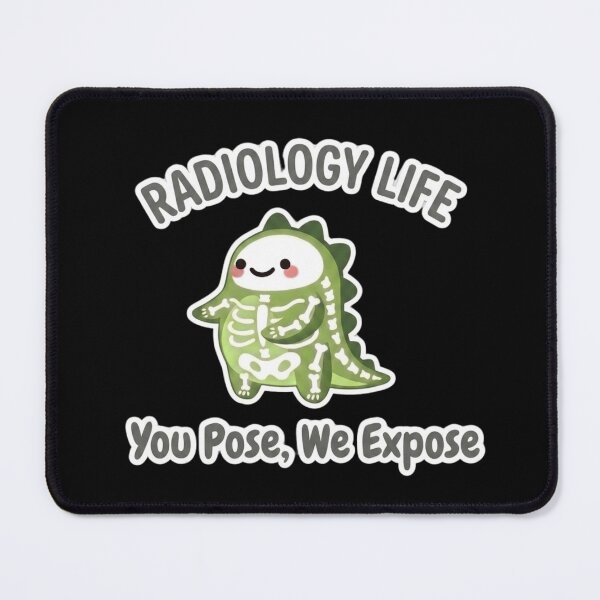 Item preview, Cute Radiology Life Skeleton Dinosaur - You Pose We Expose xray tech and Rad Tech gift designed and sold by medoutfits.