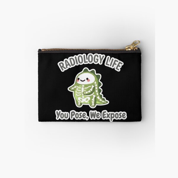 Item preview, Cute Radiology Life Skeleton Dinosaur - You Pose We Expose xray tech and Rad Tech gift designed and sold by medoutfits.