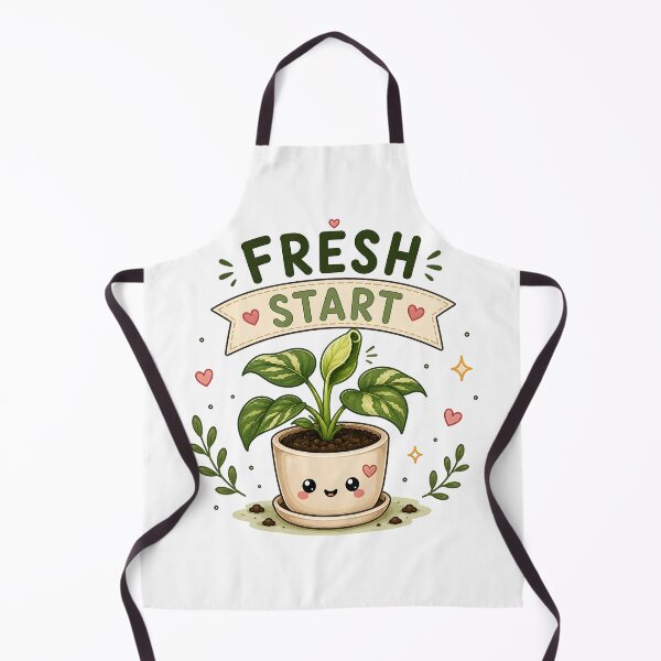 Item preview, Fresh Start | Cute New Leaf Houseplant Sticker | Plant Lover Gift designed and sold by PLANT LOVER'S PARADISE.