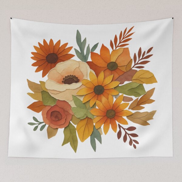 Item preview, Fall Paper Flowers  designed and sold by Rekline.