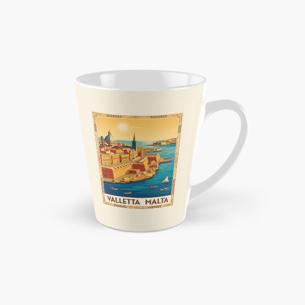 Item preview, Valletta Malta Vintage Travel Poster designed and sold by Bomax121.