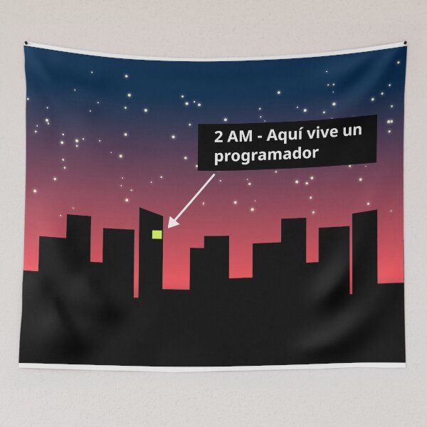 Item preview, A programmer lives here designed and sold by Ctrl+Alt+Store.