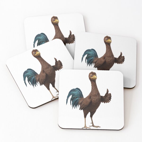 Item preview, Chicken Joe Funny Surf Chicken Retro Vibes designed and sold by SK ArtNest.