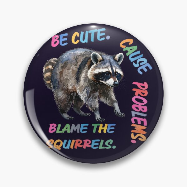 Item preview, Raccoon and the Squirrels' Fault designed and sold by LiskoDesign.
