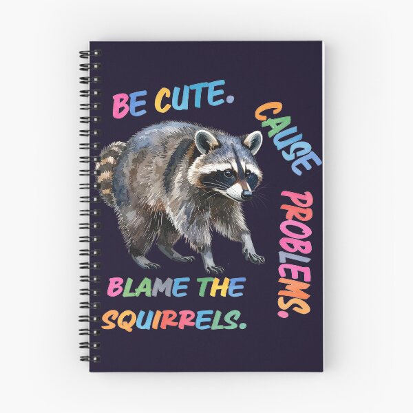 Item preview, Raccoon and the Squirrels' Fault designed and sold by LiskoDesign.
