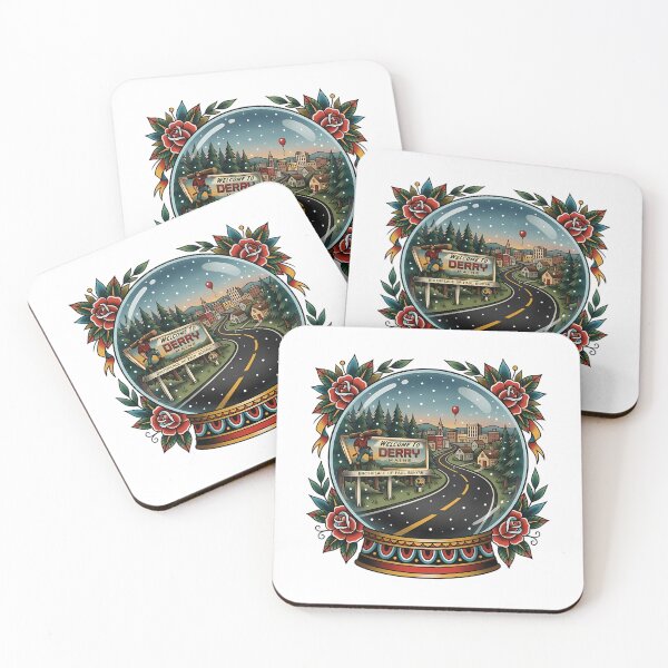 Item preview, Snow Globe From Derry Maine Traditional Tattoo Souvenir Art designed and sold by rionsom.