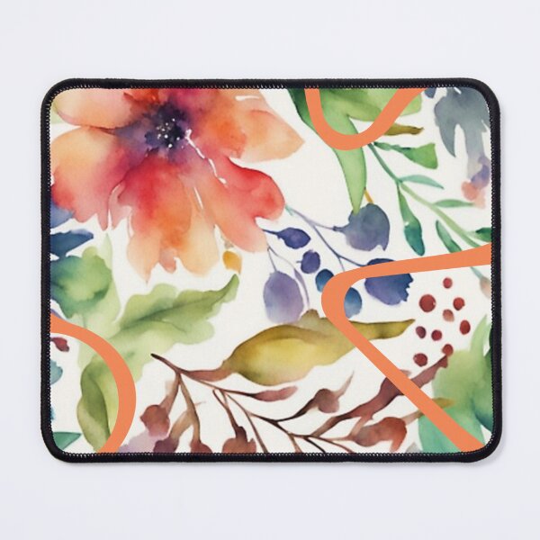 Item preview, Geometric Orange Flower designed and sold by Rekline.
