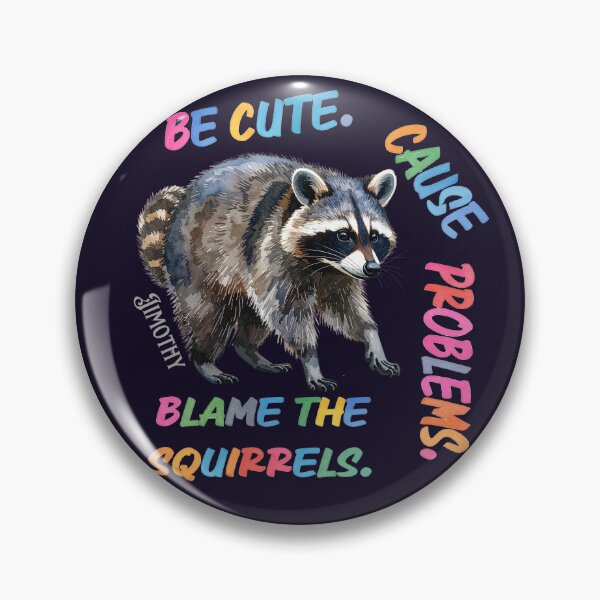 Item preview, Raccoon Jimothy and the Squirrels' Guilt designed and sold by LiskoDesign.