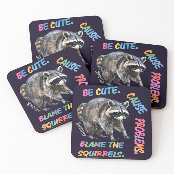Item preview, Raccoon Jimothy and the Squirrels' Guilt designed and sold by LiskoDesign.