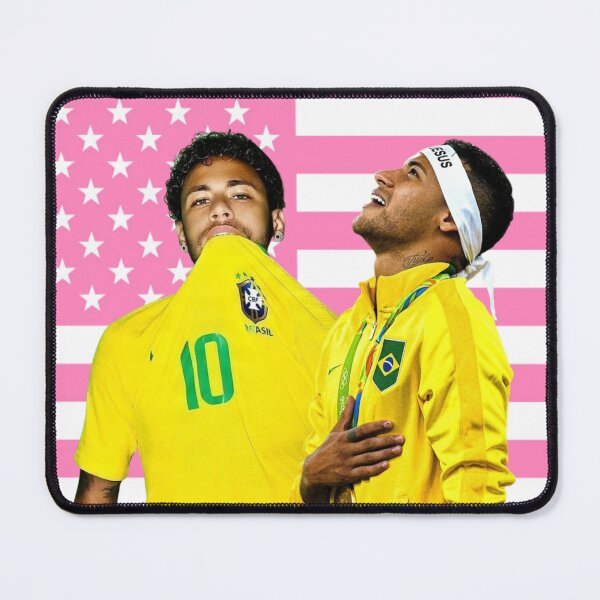 Item preview, Neymar Pink American Flag designed and sold by thecollegetalk.