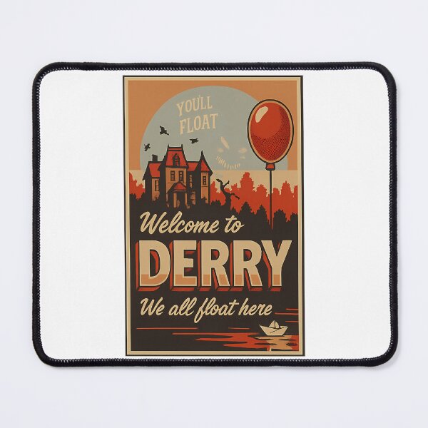 Item preview, We All Float Vintage Horror Poster Inspired By Welcome To Derry designed and sold by rionsom.