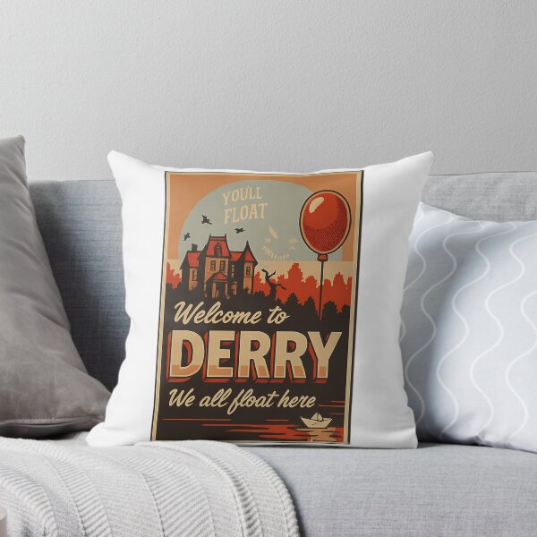 Item preview, We All Float  Vintage Horror Poster Inspired By Welcome To Derry designed and sold by rionsom.