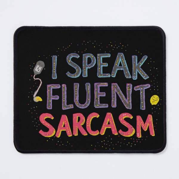 Item preview, I Speak Fluent Sarcasm Funny Sarcastic Shirt | Humor Quote Graphic Tee | Witty Introvert Gift designed and sold by OneNOne.
