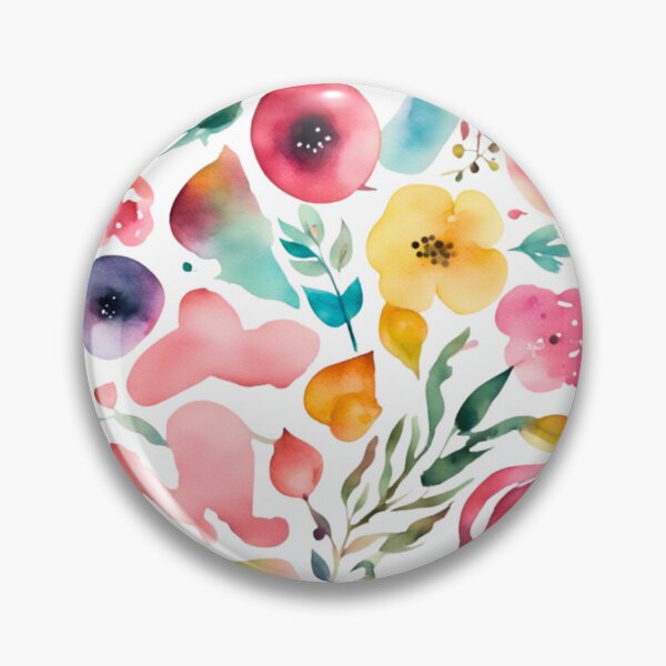 Artikelvorschau, Aquarellblumen entworfen und verkauft von Rekline.