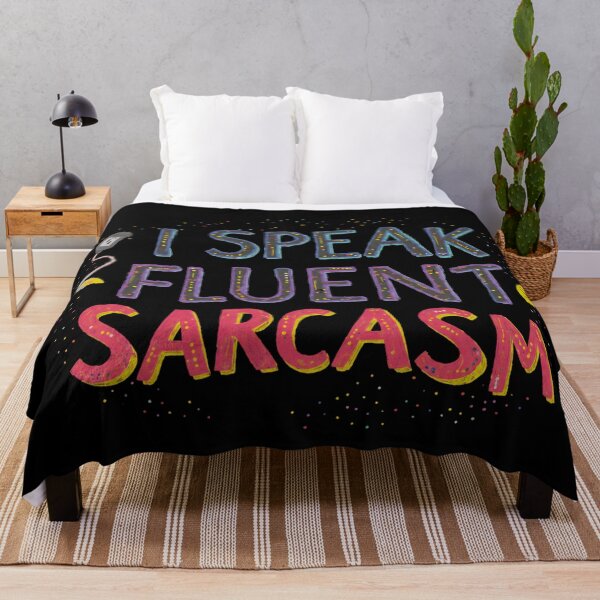 Item preview, I Speak Fluent Sarcasm Funny Sarcastic Shirt | Humor Quote Graphic Tee | Witty Introvert Gift designed and sold by OneNOne.
