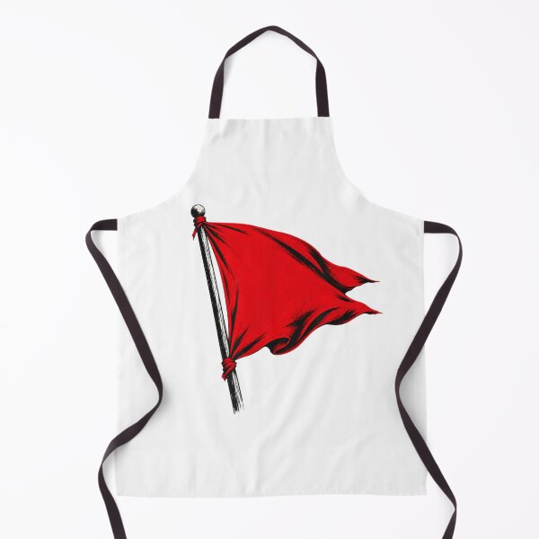 Item preview, Vintage Red Flag Revolutionary Protest Symbol Freedom Resistance designed and sold by LakenDraphil.