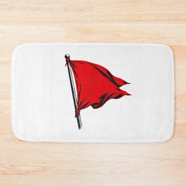 Item preview, Vintage Red Flag Revolutionary Protest Symbol Freedom Resistance designed and sold by LakenDraphil.