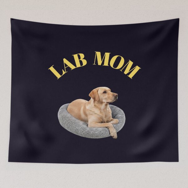 Item preview, YELLOW LABRADOR RETRIEVER - LAB MOM designed and sold by PRINTSCHARMINGM.