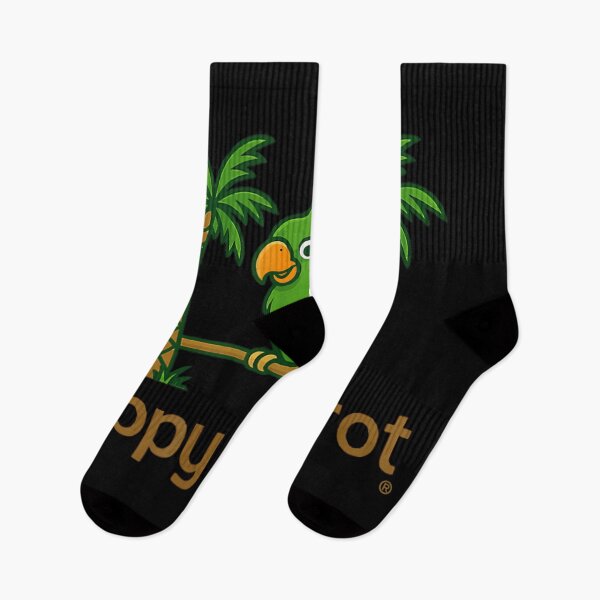 Item preview, Happy Parrot Tropical Cartoon Bird Island Vacation Cute Animal designed and sold by LakenDraphil.