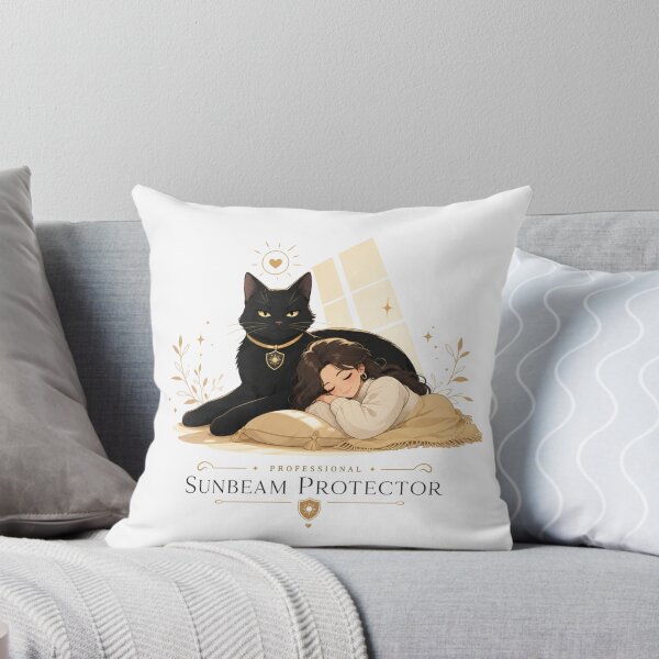 Item preview, Professional Sunbeam Protector Black Cat Mom Kawaii T-Shirt designed and sold by Ashley critters.