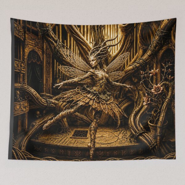 Item preview, The Living Temple Beneath Whispering Branche designed and sold by JUTElCONIC.
