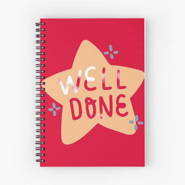 Item preview, Well Done Cute Star Badge - Pastel Motivational Sticker designed and sold by Scro-Ciob-Shop.
