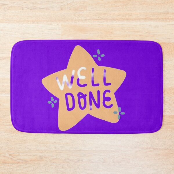 Item preview, Well Done Cute Star Badge - Pastel Motivational Sticker designed and sold by Scro-Ciob-Shop.
