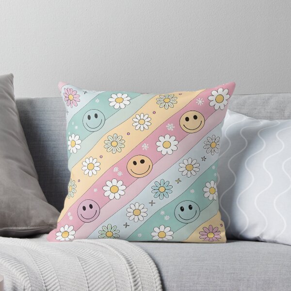 Item preview, Pastel Smiley Daisy Pattern designed and sold by trendspatterns.