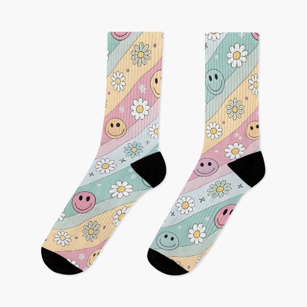 Item preview, Pastel Smiley Daisy Pattern designed and sold by trendspatterns.