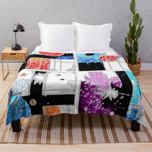 Item preview, primary rhythm canvas alpha colorful geometric abstract design designed and sold by SmashingDeals.