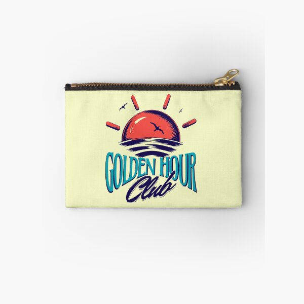 Item preview, Golden Hour Club Vintage Ocean Waves Surfing Beach Sunset Graphic designed and sold by illeN-Art-World.