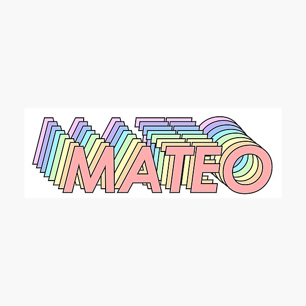 Item preview, MATEO designed and sold by oddwonders.