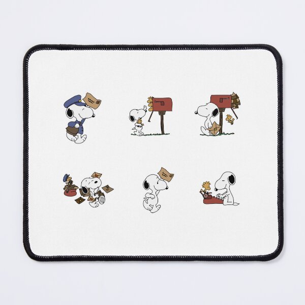 Item preview, Postman snoopy designed and sold by Katyslittlestickershop.