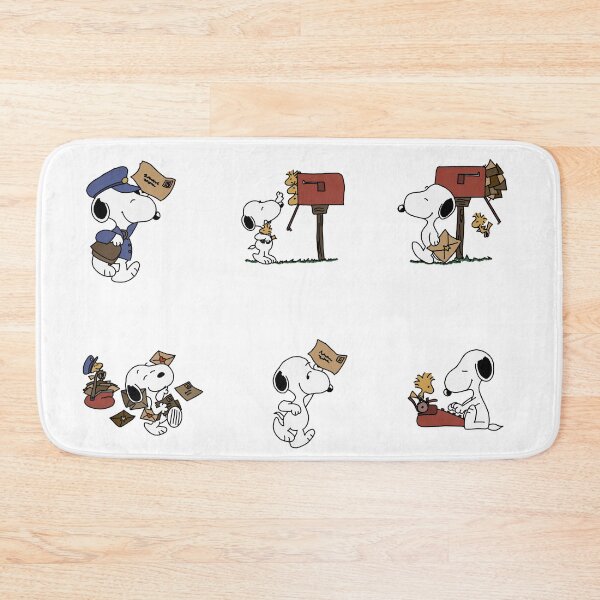 Item preview, Postman snoopy designed and sold by Katyslittlestickershop.