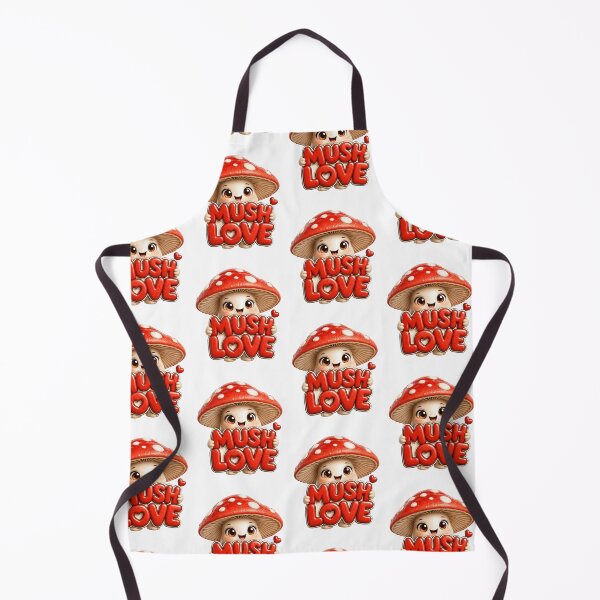 Item preview, Mush Love Cute Kawaii Mushroom Pun | Adorable Toadstool Sticker designed and sold by RoPrincess.