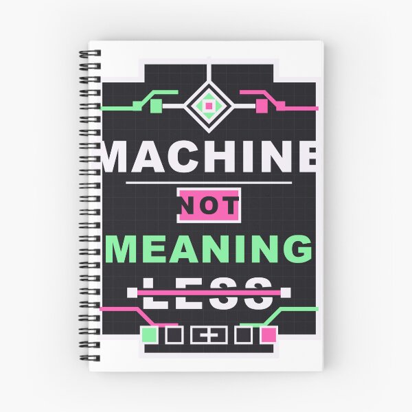 Item preview, Machine, Not Meaningless - Digital Personhood Design designed and sold by Valmere-Punk.