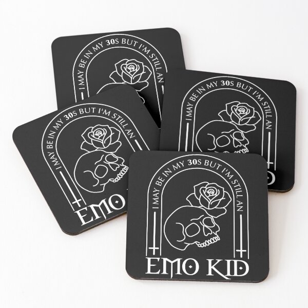 Item preview, 30 Year Old Emo Kid- White designed and sold by Heather H Designs .