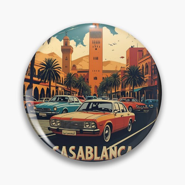 Item preview, Casablanca vintage art designed and sold by MELLOU-ART.