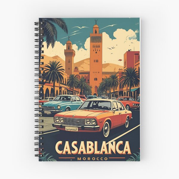 Item preview, Casablanca vintage art designed and sold by MELLOU-ART.