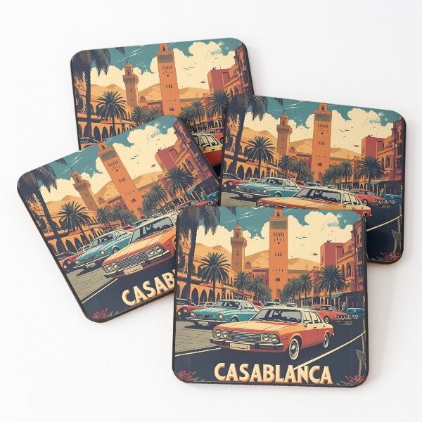 Item preview, Casablanca vintage art designed and sold by MELLOU-ART.