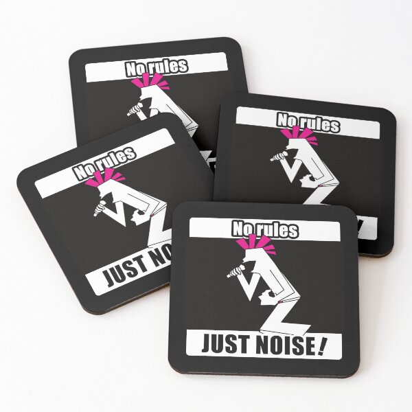 Item preview, Old School Punk Singer Silhouette — Punk Rock Art(WHITE) designed and sold by R-T-Gracie.