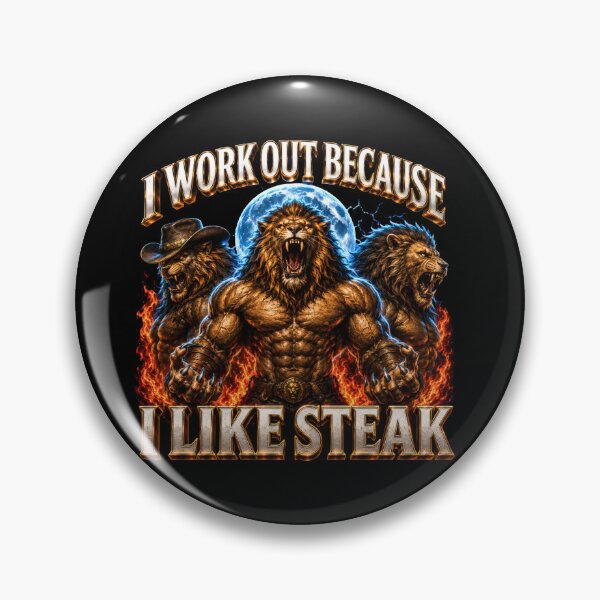 Item preview, Apex Ambition: I Work Out Because I Like Steak designed and sold by Jason123za.