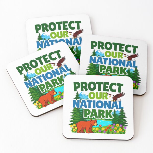 Item preview, Protect Our National Parks Design designed and sold by ExploreAura Studio.
