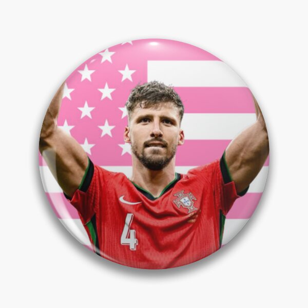 Item preview, Ruben Dias Pink Flag designed and sold by thecollegetalk.