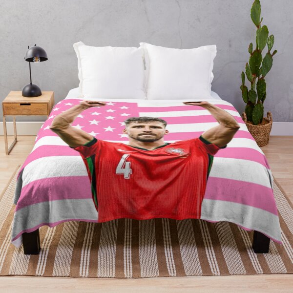 Item preview, Ruben Dias Pink Flag designed and sold by thecollegetalk.