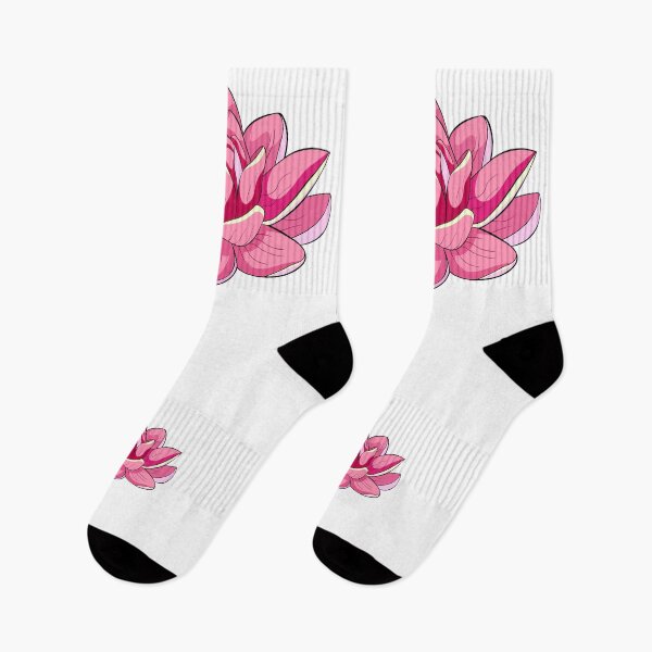Item preview, Sacred Pink Lotus Blossom Yoga Decor designed and sold by OrPolly.