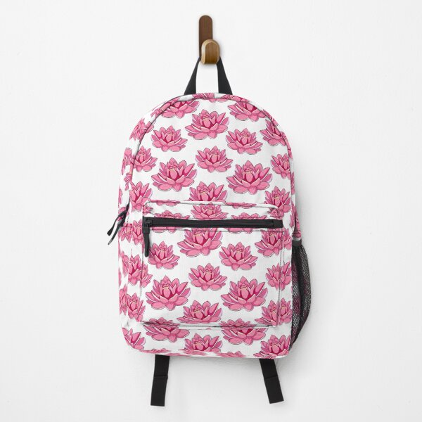 Item preview, Sacred Pink Lotus Blossom Yoga Decor designed and sold by OrPolly.