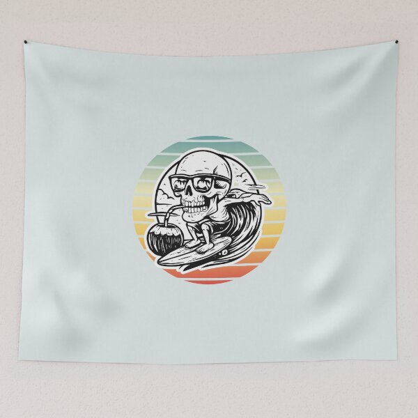 Item preview, Coconut Skeleton Surf designed and sold by FanFest.